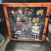 Image 2 of BRIDE OF CHUCKY TWO PACK CHUCKY AND TIFFANY ULTIMATE NECA FIGURES