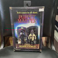 Image 1 of PUPPET MASTER TWO PACK BLADE AND TORCH ULTIMATE NECA FIGURES