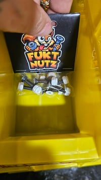Image 2 of FUKT NUTS SKATEBOARD HARDWARE MULTIPLE COLOR OPTIONS 