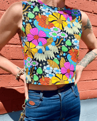 Image 5 of Summer Tank in Cosmic Floral