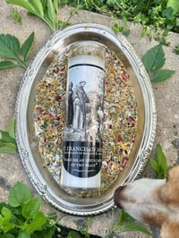 Image 1 of St. Francis of Assisi - Blessed & Dressed 7-day Altar Candle