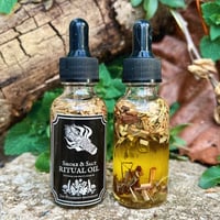 Image 2 of Smoke & Salt Intention Oil - Cleansing, Purifying, Clearing Oil