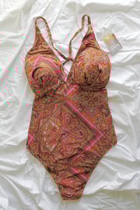 Image 2 of ♲ Time Of Your Life One Piece Bikini Set - 2XL 