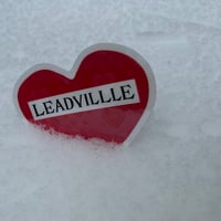 Image 1 of LEADVILLLE ❤️ Sticker