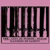 Image 1 of PBK, City Of Worms, John Hudak, & Illusion Of Safety "Step Into The Step" CD (Tribe Tapes)