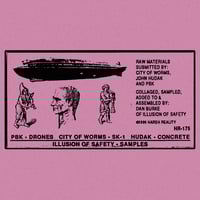 Image 3 of PBK, City Of Worms, John Hudak, & Illusion Of Safety "Step Into The Step" CD (Tribe Tapes)