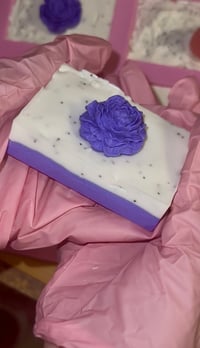 Image 3 of Midnight Garden | Creamy Blueberry Goat Milk Soap
