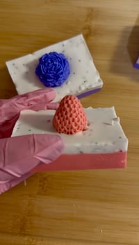 Image 3 of Strawberry Solstice | Creamy Strawberry Goat Milk Soap