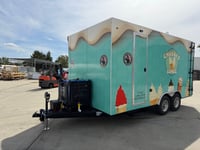 Image 6 of Chubbys cones 3 16' Ice Cream Trailer