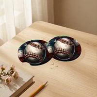 Image 2 of Car Coaster - Baseball