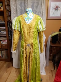 Image 1 of Green and gold Ren