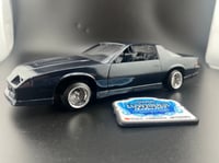 Image 1 of 1/24 Black Camaro w/15x10 Chrome