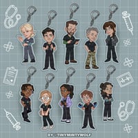 [PREORDER] Pitt acrylic keychains