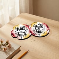 Image 3 of Car Coaster - Faith