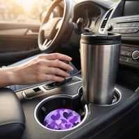 Image 1 of Car Coaster - Falling Hearts