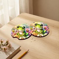 Image 3 of Car Coaster - Frog