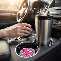 Image 5 of Car Coaster - Hearts