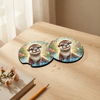 Image 3 of Car Coaster - Otter