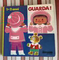 Image 1 of Vintage Italian Children's Board Book
