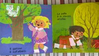 Image 2 of Vintage Italian Children's Board Book