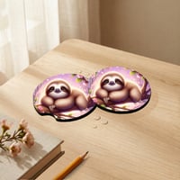 Image 2 of Car Coaster - Sloth