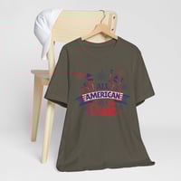 Image 9 of All American Dude T-Shirt — Patriotic 4th of July Tee