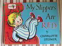 Image 1 of Vintage My Slippers Are Red Storybook