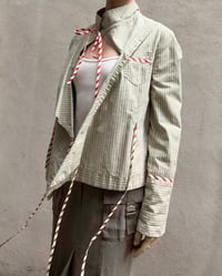 Image 4 of MARC JACOBS STRINGY STRIPED JACKET