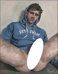 Image 1 of Freshman in Blue Hoodie