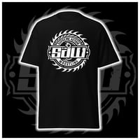 SAW - WHITE LOGO - TEE