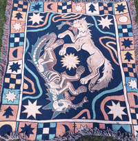 Image 2 of Echoes Woven Blanket 50x60 *PREORDER*