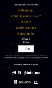 Image 2 of Opus Hominis VHS