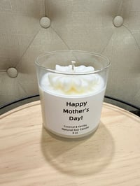 Image 1 of Greetings Candle/ Can Customize 