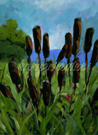 Cat Tails Print