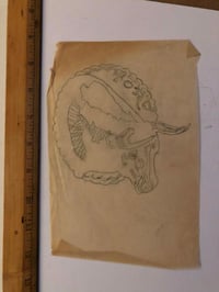 1950’s Pike pencil drawing Toro