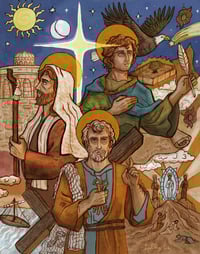 John, James, and Peter, the inner circle