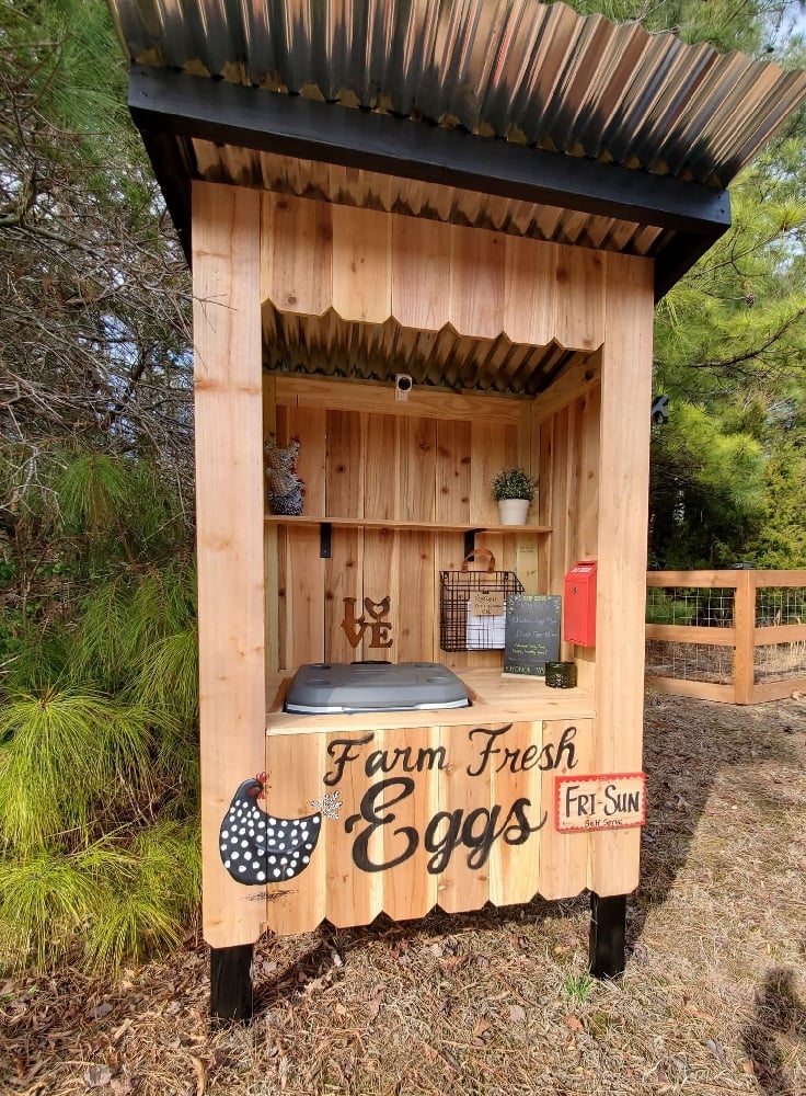 Image of Your Own Homestead Stand🥚🌷💐🍊🍞🥧