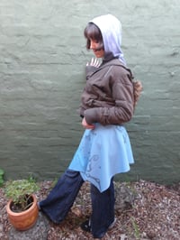 Image 3 of Asymmetrical Button Skirt