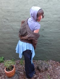 Image 4 of Asymmetrical Button Skirt