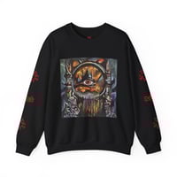 Deflated HTTD Black Crewneck Sweatshirt L