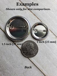 Image 4 of NO WAR 1inch pin set