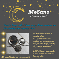 Image 5 of NO WAR 1inch pin set