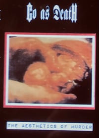 Go as Death-the aesthetics of murder/public executions Double cassette tape