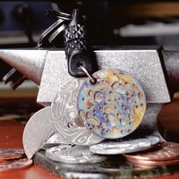 Image 2 of "Alien Moon" EDC Fidget Keychain