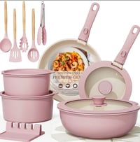 Pink pot set 
