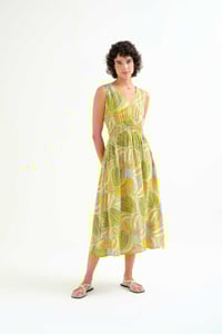 Image 1 of Vestido midi estampado Guineo