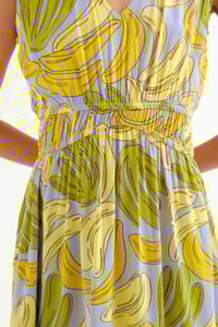 Image 3 of Vestido midi estampado Guineo
