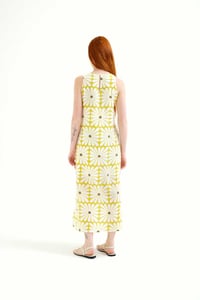 Image 2 of Vestido largo estampado Olive flower