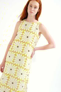 Image 4 of Vestido largo estampado Olive flower