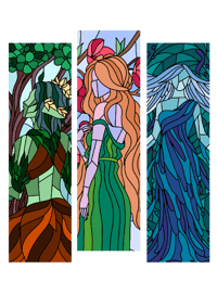 Greek Mythology Creatures And Monsters Bookmarks 